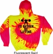 Mens Fitness Hoodie I Rather Be Lifting Tie Dye Hoody