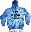 Mens Fitness Hoodie I Rather Be Lifting Tie Dye Hoody