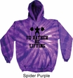 Mens Fitness Hoodie I Rather Be Lifting Tie Dye Hoody