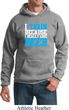 Mens Fitness Hoodie I Train For Beer Hoody