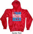 Mens Fitness Hoodie I Train For Beer Tie Dye Hoody