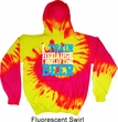 Mens Fitness Hoodie I Train For Beer Tie Dye Hoody