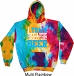 Mens Fitness Hoodie I Train For Beer Tie Dye Hoody
