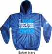 Mens Fitness Hoodie I Train For Beer Tie Dye Hoody