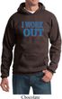 Mens Fitness Hoodie I Work Out Hoody