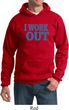 Mens Fitness Hoodie I Work Out Hoody