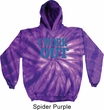 Mens Fitness Hoodie I Work Out Tie Dye Hoody