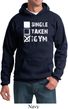 Mens Fitness Hoodie Single Taken At The Gym Hoody