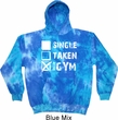Mens Fitness Hoodie Single Taken At The Gym Tie Dye Hoody