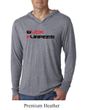 Mens Fitness Shirt Buck Furpees Lightweight Hoodie Tee