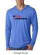 Mens Fitness Shirt Buck Furpees Lightweight Hoodie Tee