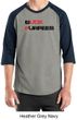Mens Fitness Shirt Buck Furpees Raglan Tee T-Shirt