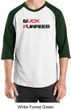 Mens Fitness Shirt Buck Furpees Raglan Tee T-Shirt