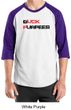 Mens Fitness Shirt Buck Furpees Raglan Tee T-Shirt