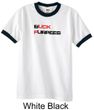 Mens Fitness Shirt Buck Furpees Ringer Tee T-Shirt