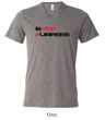 Mens Fitness Shirt Buck Furpees Tri Blend V-neck Tee T-Shirt
