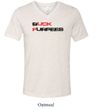 Mens Fitness Shirt Buck Furpees Tri Blend V-neck Tee T-Shirt