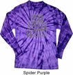 Mens Fitness Shirt Eat Sleep Train Long Sleeve Tie Dye Tee T-shirt