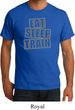 Mens Fitness Shirt Eat Sleep Train Organic Tee T-Shirt