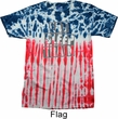 Mens Fitness Shirt Eat Sleep Train Patriotic Tie Dye Tee T-shirt
