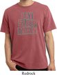 Mens Fitness Shirt Eat Sleep Train Pigment Dyed Tee T-Shirt