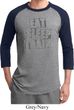 Mens Fitness Shirt Eat Sleep Train Raglan Tee T-Shirt
