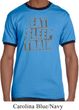 Mens Fitness Shirt Eat Sleep Train Ringer Tee T-Shirt