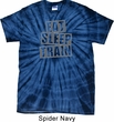 Mens Fitness Shirt Eat Sleep Train Spider Tie Dye Tee T-shirt