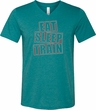 Mens Fitness Shirt Eat Sleep Train Tri Blend V-neck Tee