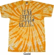 Mens Fitness Shirt Eat Sleep Train Twist Tie Dye Tee T-shirt
