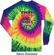 Mens Fitness Shirt Every Beast Long Sleeve Tie Dye Tee T-shirt