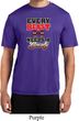 Mens Fitness Shirt Every Beast Moisture Wicking Tee T-Shirt