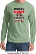 Mens Fitness Shirt Every Beast Needs A Beauty Long Sleeve Tee T-Shirt