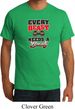 Mens Fitness Shirt Every Beast Needs A Beauty Organic Tee T-Shirt
