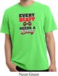 Mens Fitness Shirt Every Beast Needs A Beauty Pigment Dyed Tee T-Shirt