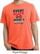 Mens Fitness Shirt Every Beast Needs A Beauty Pigment Dyed Tee T-Shirt