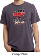 Mens Fitness Shirt Every Beast Needs A Beauty Pigment Dyed Tee T-Shirt