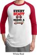 Mens Fitness Shirt Every Beast Needs A Beauty Raglan Tee T-Shirt