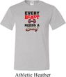Mens Fitness Shirt Every Beast Needs A Beauty Tall Tee T-Shirt