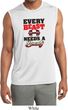 Mens Fitness Shirt Every Beast Sleeveless Moisture Wicking Tee T-Shirt