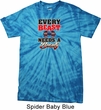 Mens Fitness Shirt Every Beast Spider Tie Dye Tee T-shirt