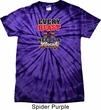 Mens Fitness Shirt Every Beast Spider Tie Dye Tee T-shirt