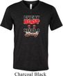 Mens Fitness Shirt Every Beast Tri Blend V-neck Tee T-Shirt