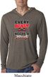 Mens Fitness Shirt Every Beast Lightweight Hoodie Tee T-Shirt
