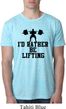 Mens Fitness Shirt I Rather Be Lifting Burnout Tee T-Shirt