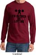 Mens Fitness Shirt I Rather Be Lifting Long Sleeve Tee T-Shirt