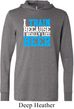 Mens Fitness Shirt I Train For Beer Lightweight Hoodie Tee