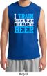 Mens Fitness Shirt I Train For Beer Muscle Tee T-Shirt
