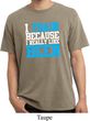Mens Fitness Shirt I Train For Beer Pigment Dyed Tee T-Shirt