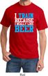 Mens Fitness Shirt I Train For Beer Tee T-Shirt